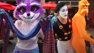 Humans In my Furry Block Party  Anthrocon 2024  Fursuit Compilation [upl. by Eak]