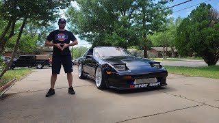 Z31 Turbo 300zx Tires Suspension Test Drive [upl. by Fai780]