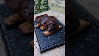 Smoked Beef Ribs 🤩 [upl. by Anivel]