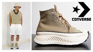 How To Style Converse Chuck 70 ATCX Most Comfortable Platform Sneaker And Reviews [upl. by My227]