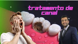 DENTISTA REAGE a INCRÍVEL TRATAMENTO DE CANAL e RESTAURAÇÃO do dente [upl. by Atiuqaj]