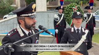 LOCRI ricorda i caduti di Nassiriya 2024 by EL [upl. by Wallache]