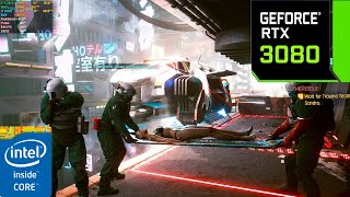 Cyberpunk 2077  RTX 3080 10GB  4K Maximum Settings RTX ON  DLSS ON [upl. by Sabir]