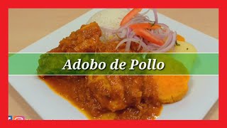 Como preparar ADOBO DE POLLO  Receta fácil  Kusina al toque Perú [upl. by Vaughan]