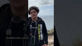 CamminAutismo Andrei racconta la fine del mondo Finisterre autism travel autonomie [upl. by Corbett]