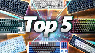 Top 5 Gaming Keyboards of 2023 [upl. by Aketal]