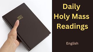 Daily Holy Mass Readings I January 20 I Eng Audio Bible Reading I Mk 320 21 [upl. by Llenil890]