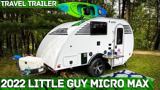 New 2022 Little Guy Micro Max Camping Trailer REVEALED [upl. by Nyliac223]