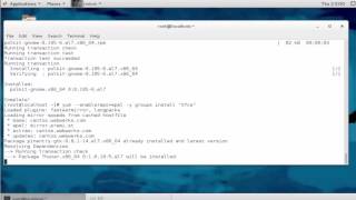 install Xfce Desktop Environment in centos 7 [upl. by Nalor]