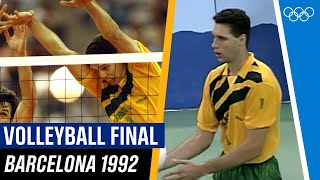 Brazil 🇧🇷 vs Netherlands 🇳🇱  FULL mens volleyball final at Barcelona 1992 [upl. by Sarah]