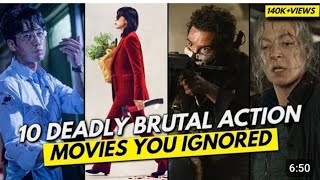 Top 10 Must Watch Action Movies In HinEng  Movies like John Wick [upl. by Infield244]