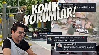 Komik paylaşımlara gelen yorumları izliyorum  Tepki veriyorum 2 [upl. by Anig]