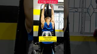 3 Variations for Upper Mid amp Lower Back 💪 shorts [upl. by Aennil]