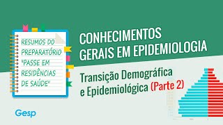 Preparatório Passe em Residências de Saúde  Transição Demográfica e Epidemiológica Parte 2 [upl. by Odeen188]