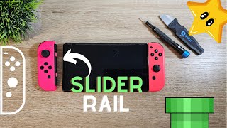 NINTENDO SWITCH OLED JOYCON RALI OR SLIDER REPLACEMENT [upl. by Atsirc]