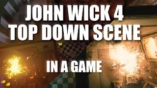 I made the John Wick 4  Top Down Scene as a game [upl. by Emie]