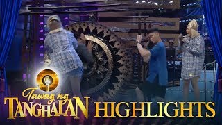 Tawag ng Tanghalan The TNT Gong almost falls off [upl. by Pandich482]