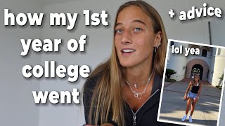 how my college freshman year REALLY went  advice [upl. by Lunn]