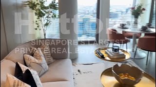 Walkthrough of the 863sqft 2 bedroom 2 bath at UOL’s The Sky Residences in London’s CBD [upl. by Giuseppe562]