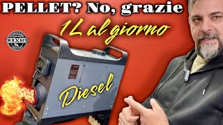 Meno di 2€ al giorno per il riscaldamento a casa con il riscaldatore a diesel Cinebasto stufa [upl. by Robert723]