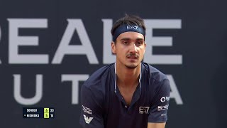 Lorenzo Sonego vs Yoshihito Nishioka Highlights italian Open 2023  INTERNAZIONALI BNL DITALIA 🔴 [upl. by Genesa]