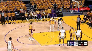 NBA 2K23 Ultra Realistic Simulation  Warriors vs Lakers GAME 6  May 13 2023 NBA Playoffs [upl. by Tanberg]