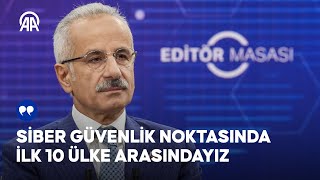 Ulaştırma ve Altyapı Bakanı Uraloğlu AA Editör Masasında soruları yanıtladı [upl. by Sutelc950]