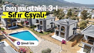 Didim Akbük’te Denize Yakın Tam müstakil 31 sıfır eşyalı elit site içerisinde kaçmazyenivillaturu [upl. by Bonucci]