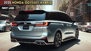 All New 2025 Honda Odyssey Hybrid Everything Know About the Next Minivan [upl. by Gorlicki72]