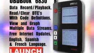 Launch X431 Units Autobook Creader 4 Creader 5 X431Master OBD Book [upl. by Lipsey]