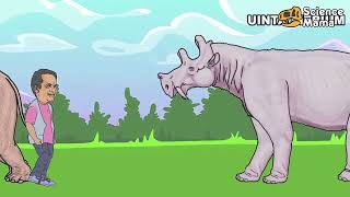 Prehistoric animals size comparison feat Brahmanandam [upl. by Zed812]