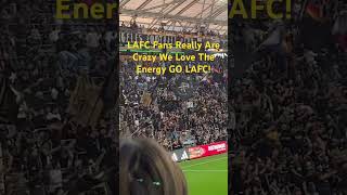 Crazy LAFC Game Fan Chantslafc fans [upl. by Milburt910]