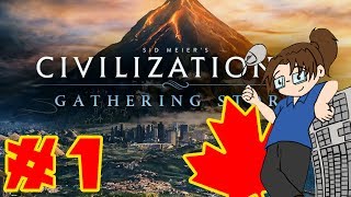 Lets Play  Civilization VI Gathering Storm  Canada  Part 1 [upl. by Hein357]