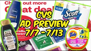 CVS AD PREVIEW 77  713   GREAT WEEK OF DEALS [upl. by Llenra]