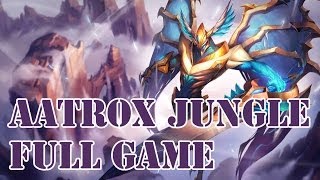 League of Legends Full Gameplay Justicar Aatrox Jungle 41 [upl. by Oahc]