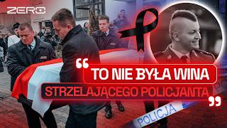 POGRZEB ZASTRZELONEGO POLICJANTA W WARSZAWIE SYRENY ZAWYŁY DLA MATEUSZA BIERNACKIEGO [upl. by Alliuqal]