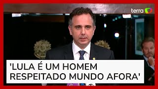 Nada abala a minha relação com Lula diz Rodrigo Pacheco após pedir retratação do presidente [upl. by Matthew783]