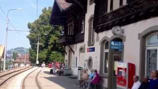 Bahnhof Trogen Appenzell Ausserrhoden Switzerland [upl. by Teerprug]