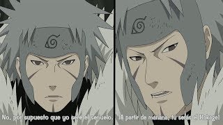 La muerte de Tobirama  Hiruzen es nombrado Hokage  Naruto Shippuden [upl. by Pretrice147]