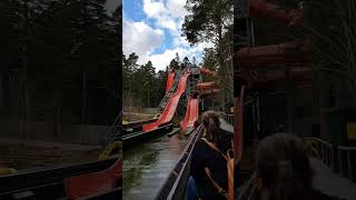 Fun in Highland Wildlife Park on waterslides short scotland [upl. by Nomi]