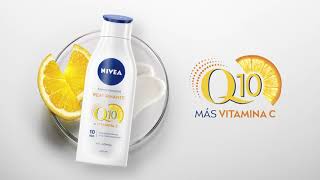 NIVEA Q10 Reafirmante con Vitamina C 😍 [upl. by Lipps]