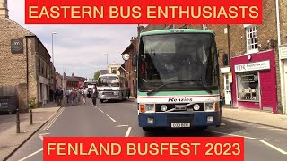 Fenland BusFest 2023 hosted by Eastern Bus Enthusiasts [upl. by Mainis]