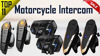 Top 11 Best Motorcycle Bluetooth Headset in 2022 Best motorcycle intercom [upl. by Nellahs509]