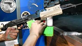 ProWin GBB Magazine for GHK AK 64rds fullauto [upl. by Efram]