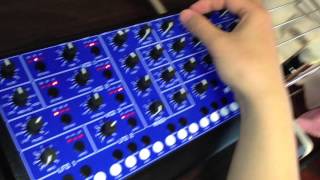 MFB Synth II  Raw Sounds DEMO [upl. by Egoreg361]