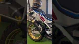 Africa Twin 1100 amp Arrow Exhaust africatwin arrowexhaust [upl. by Derrik492]