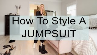 How To Style A Jumpsuit  Suzie Kondi Jumpsuit  Hide Your Tummy [upl. by Animsaj]