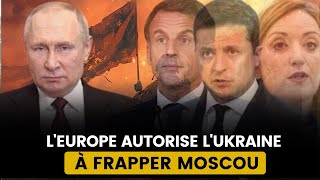 LEUROPE AUTORISE LUKRAINE À FRAPPER MOSCOU  LA RUSSIE PRÊTE À UNE RIPOSTE [upl. by Itnavart540]