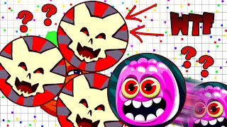 SECRET OVERLAPPED BAITING WTF AGARIO UNCUT GAMEPLAY Agario [upl. by Htenywg948]