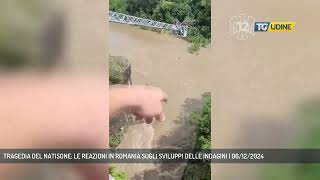 TRAGEDIA DEL NATISONE LE REAZIONI IN ROMANIA SUGLI SVILUPPI DELLE INDAGINI  06122024 [upl. by Faria]